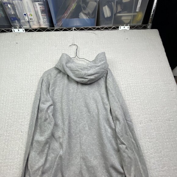 Y2K DC Shoes Full Zip Hoodie Men S Logo Gray Purple Skateboarding Grunge Read - Picture 16 of 16